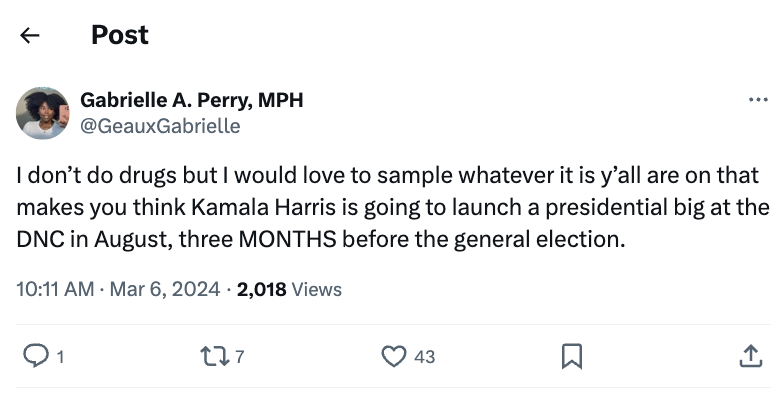 19 Tweets and Reactions to the Kamala Harris Joe Biden Replacement Theories